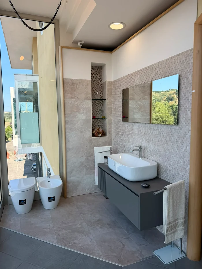 Bagno con vista